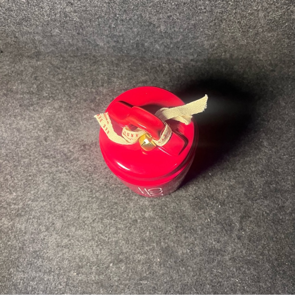 Rae Dunn "ho ho ho" Christmas candle canister - Picture 2 of 8